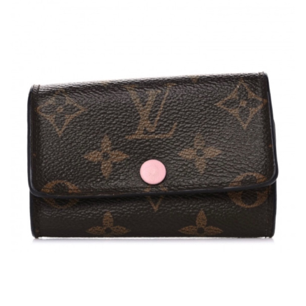 Louis Vuitton 6 Key holder case monogram AUTHENTIC
